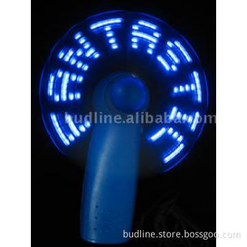flashing mini fan